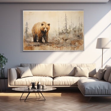 Russian Bear Painting